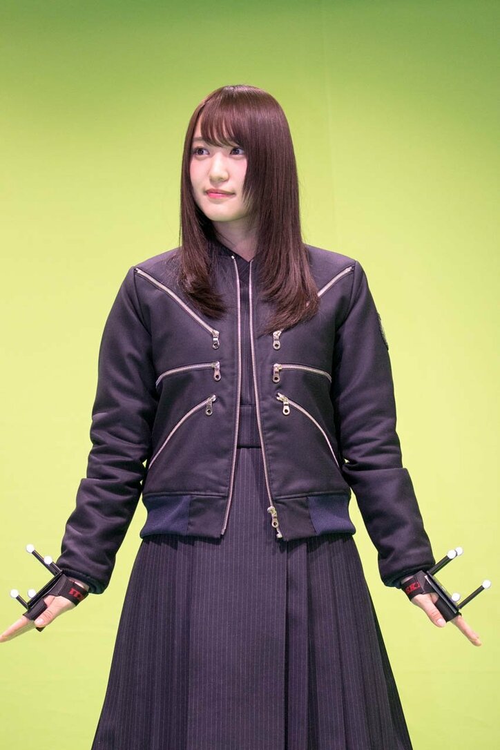 欅坂・菅井&土生が5Gの世界を体験「100Gになったらどうなるんだろう」