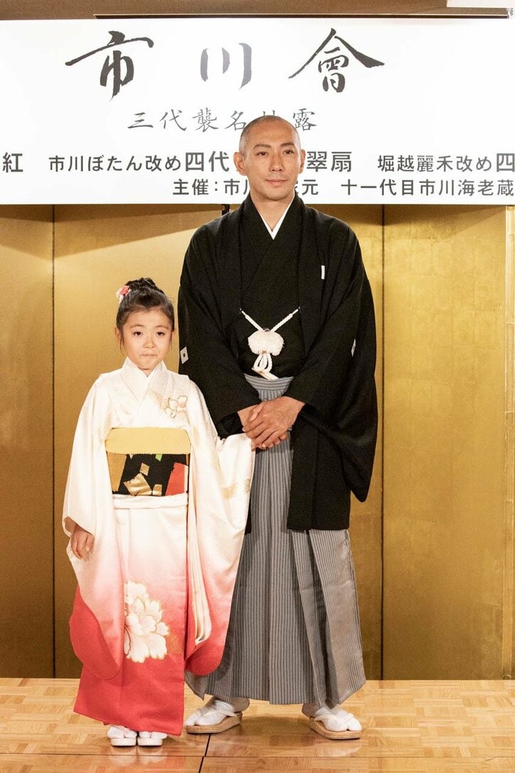 海老蔵、長女・麗禾ちゃんの成長を語る「麻央のDNAのおかげ。喜んでいると思います」