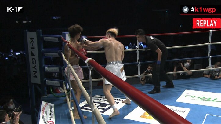 左フック一閃、“前のめり”KO　11勝11KOの“KOマシーン”が絶叫「K-1舐めんな！」