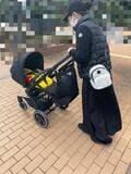 だいたひかるの夫、息子のベビーカーデビューを報告「呆気にとられている様子」