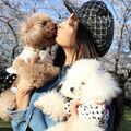 ゆきぽよ、愛犬に口付けた“キスショット”を公開 「一段と綺麗になって」「めっちゃ可愛い」の声