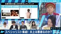 AbemaPrime - 企画 - SNS炎上"意外にもメリットだらけ!?︎ 企業や個人の戦略は? (18/10/22) | 動画視聴は【Abemaビデオ(AbemaTV)】