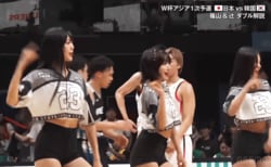 「かわええなあ」韓国チアの“キレキレダンス”に日本ファンも釘付け！「レベルたけえ」【バスケ日韓戦】