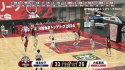 アリーナ騒然！ 期待の1年生が“残り5秒”で放ったステップバックからのスリーポイントが炸裂