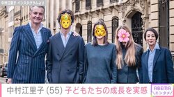 中村江里子、10年前＆現在の家族ショットを公開「家族で1番小さくなってしまいました」