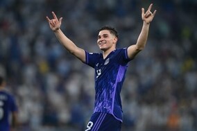 ワールドカップだけじゃない？　アルバレス、過去5大会の“先発デビュー戦”でゴールを記録