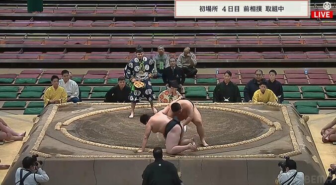 前相撲からポツンとパラダイス山元