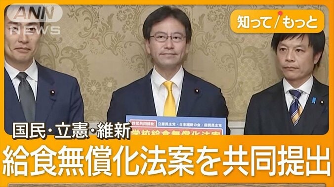 103万円の壁“越年延長戦”へ　野党結束の動きも　国民民主人気で連携進まず？ 1枚目