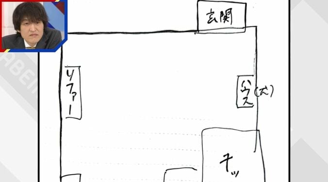 間取りのイラスト（一部）