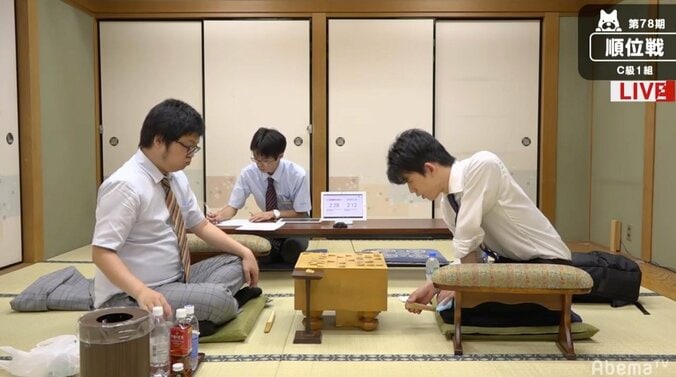 藤井聡太七段、順位戦今期初勝利なるか　注目の夜戦に突入／将棋・順位戦C級1組 1枚目