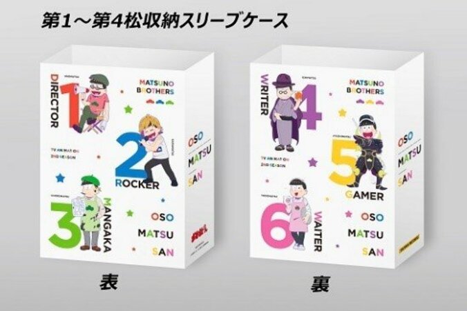 6つ子が映画監督や漫画家に！ アニメ『おそ松さん』オリジナルＴカード発行決定 4枚目