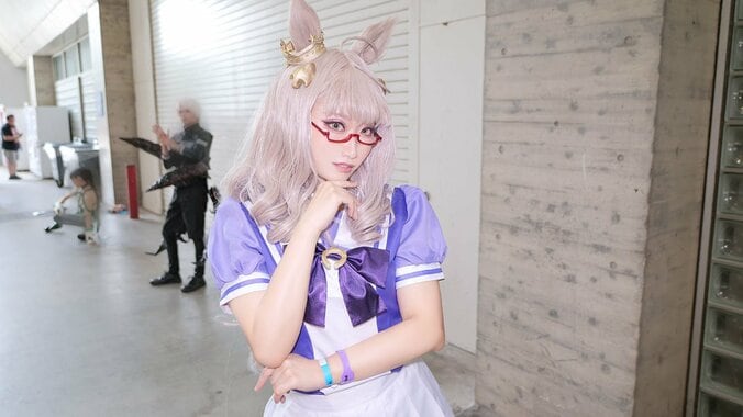 【写真・画像】『ウマ娘 プリティーダービー』ビワハヤヒデコスプレ画像　5枚目