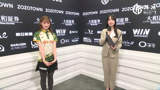 美麗なツヤツヤ髪♪何度もかわいらしく頷く中田花奈