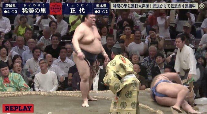 進退かかる稀勢の里“奇跡の逆転優勝”場所以来、9場所ぶりの初日から5連勝 1枚目