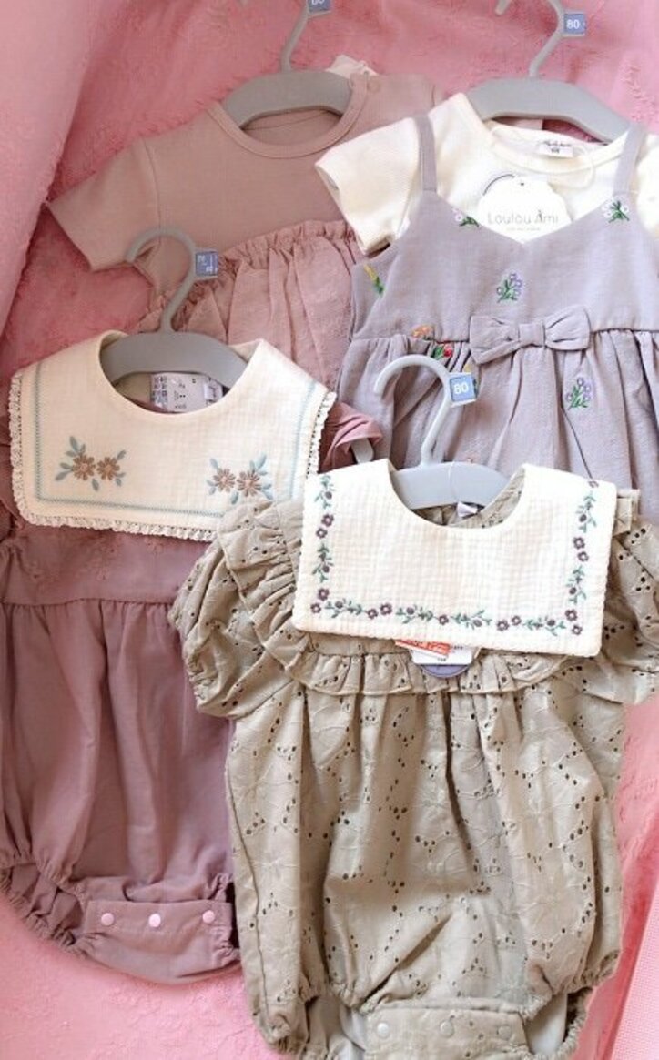 上原さくら『しまむら』で購入した子ども服を紹介「衣替えをしました」