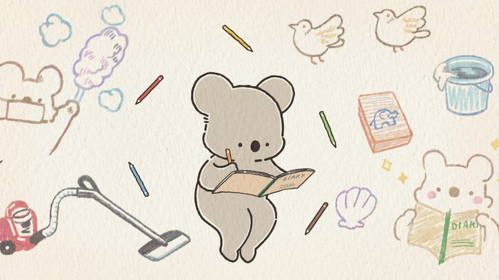 [照片/图片] 首播将于10月2日开始！动画《无尾熊绘日记》第一集“绘日记的开始”先行剧照公开 2