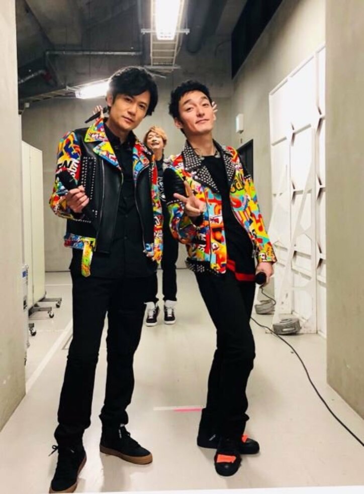 稲垣吾郎、草なぎ＆香取と“はしゃぐ”本番直前ショット公開「行ってきまーす！」