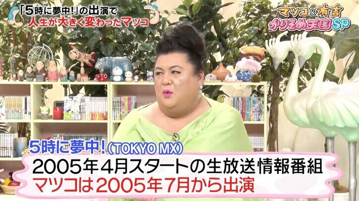 マツコ・デラックスが明かす“芸能界入り”のきっかけ「あの東北新幹線で断っていれば」