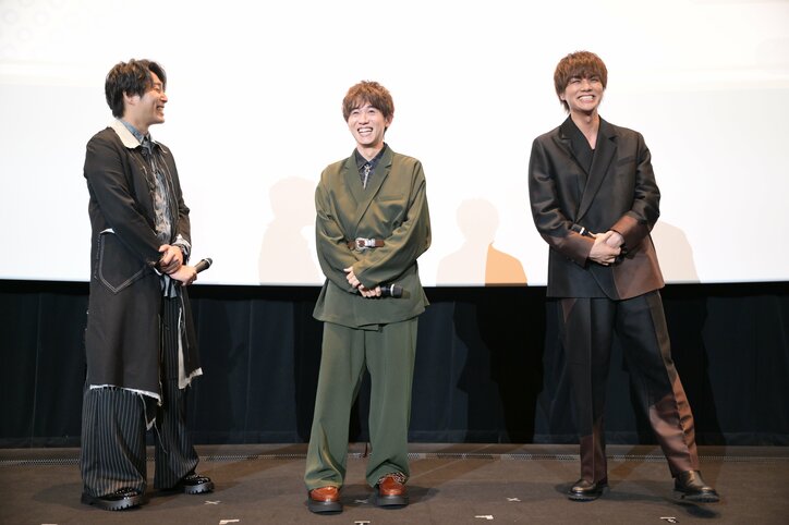 [Photos/Images] Main cast members reveal their thoughts on their roles and behind-the-scenes secrets! Anime 'Shabake' advance screening & talk show 3rd