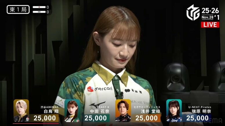 写真集の“掻き立てるボディ”が話題 中田花奈、戦場までの“ランウェイ”を明るく照らす抜群スタイルに反響「理想体型すぎ」／麻雀・Mリーグ