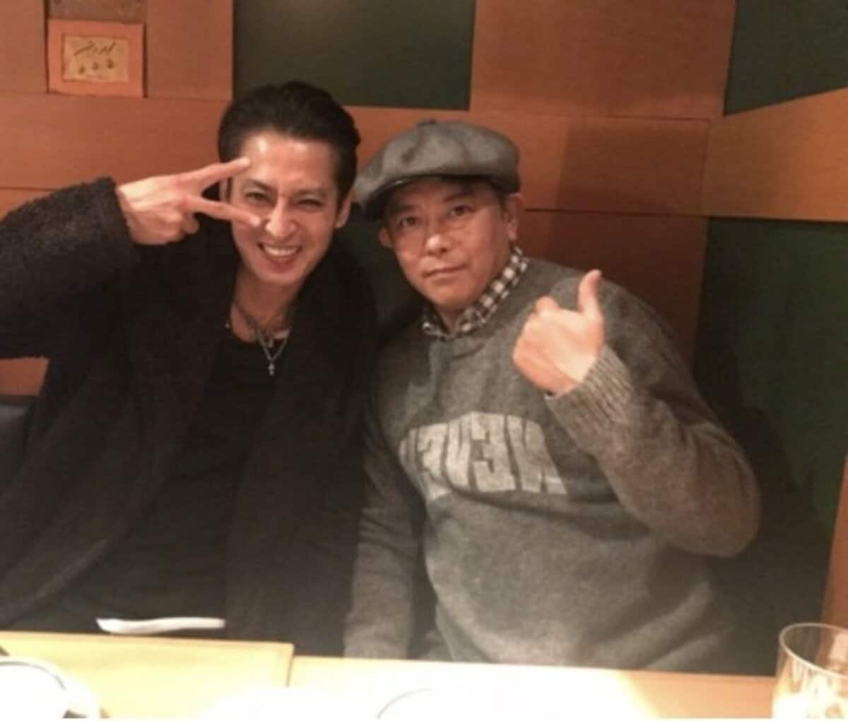 前田耕陽 大沢樹生と会食2ショット公開「そりゃあ肥えるわ。笑笑」と