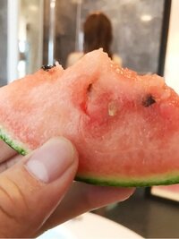 アレクサンダー『スイカ食べながら のんちゃんとお風呂❤️』