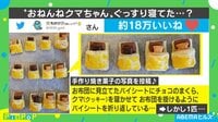 手作りお菓子のスヤスヤ眠る熊ちゃんの中に…？