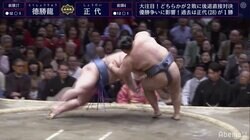 幕尻優勝が見えてきた！ 徳勝龍、土俵際での上手さを見せて1敗を死守
