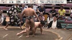 炎鵬が18歳の新鋭力士に翻弄された！ まさかの結末に館内悲鳴も 「これは強い」「すぐ上がってきそう」