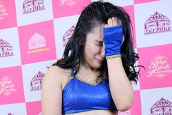 “筋肉アイドル”才木玲佳、涙の敗戦　復活を誓う「やり残したことがある」