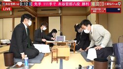 糸谷哲郎八段、逆転＆速攻で三浦弘行九段に勝利 午後2時からベスト4かけもう一局／将棋・朝日杯