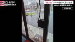 「体感は台風以上の風」今年一番の大雨・暴風　春の嵐で被害相次ぐ 満開のサクラも