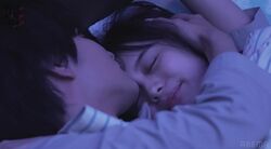 瀬戸利樹、ノンノモデル紺野彩夏とベッドで見つめ合い優しくキス…スタジオ絶叫『私たち結婚しました4』第7話