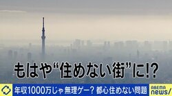「年収2000万円でも買えない」都心タワマンは“空中戦”に “住めない東京”今後の街づくり、水辺に可能性アリ？