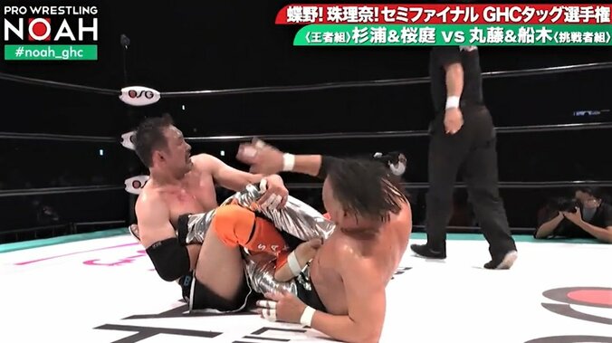 桜庭和志、“名もない”足関節にファン騒然 武藤敬司も驚愕「オレこんなワザ見たこと無いよ」 2枚目