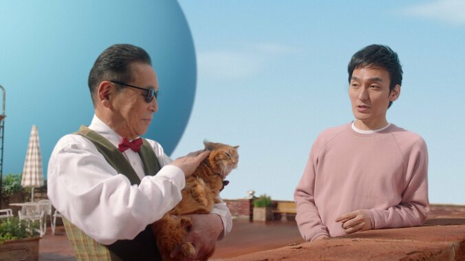 草なぎ剛、タモリとCM初共演で「わたくし、本日は緊張しております…」 2枚目