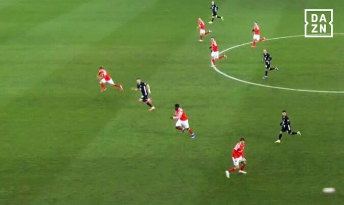 爆速で戻る佐野海舟