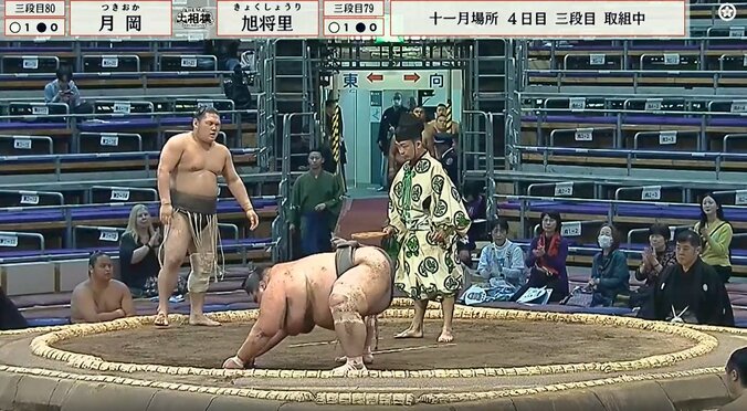 年齢差10歳、体重差約80キロの“無差別級”対決