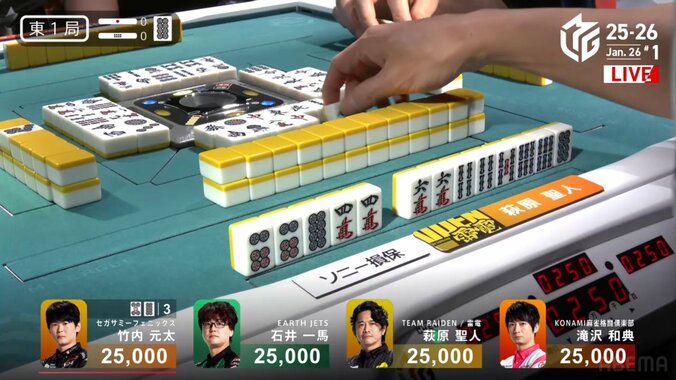 冴えてる萩原、選択をズバリと的中させた瞬間