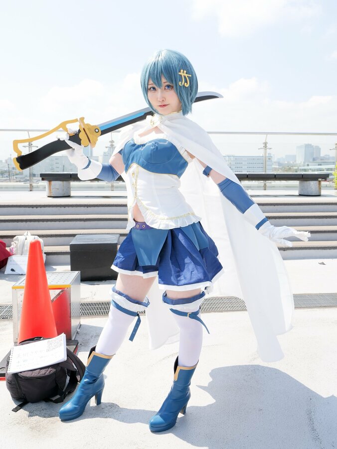 【写真・画像】『魔法少女まどか☆マギカ』さやかコスプレ2