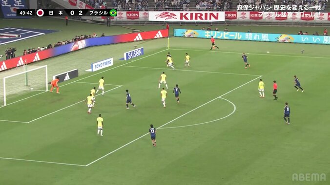 堂安律がブラジル代表2人を無効化！「キレすごい」縦に抜き去るパーフェクトドリブルで決定機演出「まじで最高過ぎだろ」 3枚目