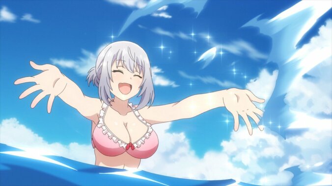 アニメ「手品先輩」第10話、あらすじ＆先行場面カット解禁　先輩は“スイカ割り”王者？ 3枚目