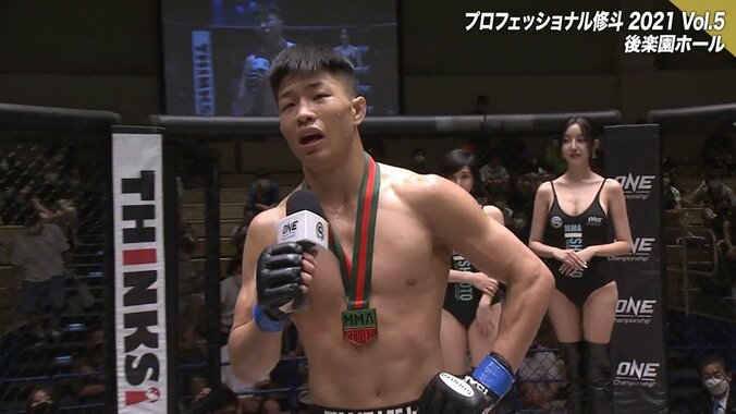 衝撃のハイキックKOは「俺のオリンピック」 レスリング王者・中村倫也が修斗でプロデビュー！ 大型新人ぶりは「山本“KID”徳郁」並み 2枚目