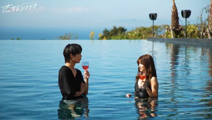 スタイル抜群の元Popモデル、若手俳優と水着デートで急接近！ひとつの浮き輪に一緒に入り肌が密着…ドキドキの展開に 2枚目