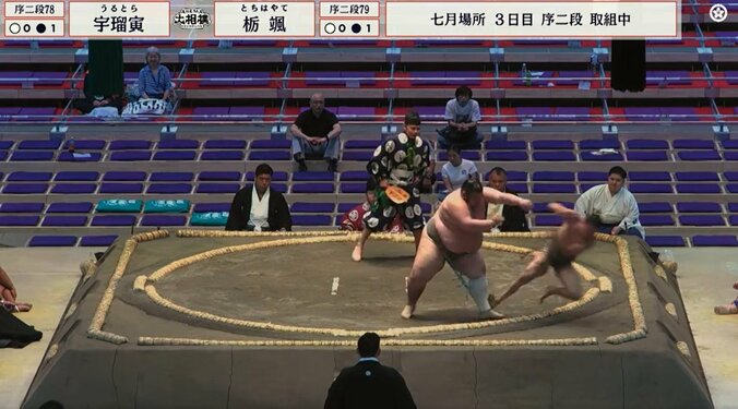 「体重差3倍はやばい」「土俵下に吹っ飛んだ」無差別級対決で“縦一回転”の衝撃決着 5枚目