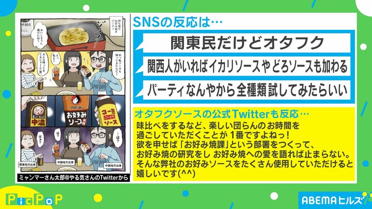 中国地方はオタフク、関東地方は中濃?出身地によって異なるお好み焼きの“ソース”問題