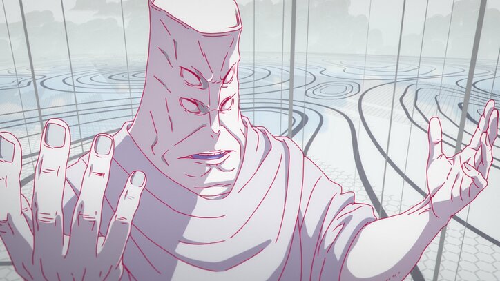 アニメ「呪術廻戦」50話場面カット 天元