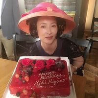 水野美紀、ドラマ『奪い愛、夏』の現場で誕生日を祝ったもらったことを報告