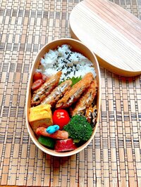 飯田圭織『息子弁当♪♪揚げ物率高めな近頃のお弁当』