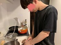 桃『共同作業が増える日々！』